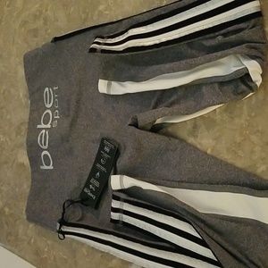 NWT Bebe sport capris